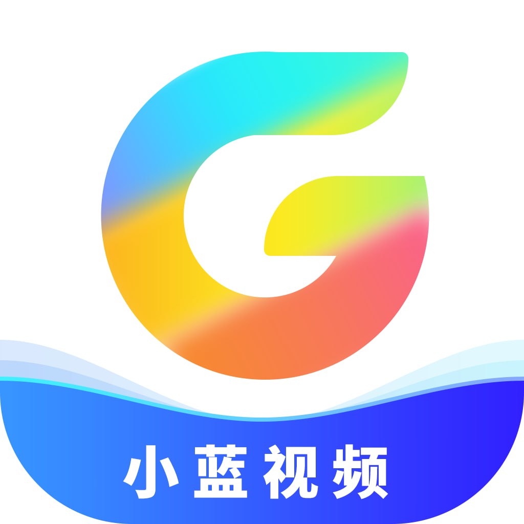 杏吧小蓝APP官方品牌标识Logo